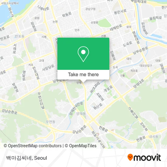 백마김씨네 map