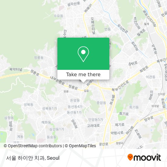 서울 하이안 치과 map