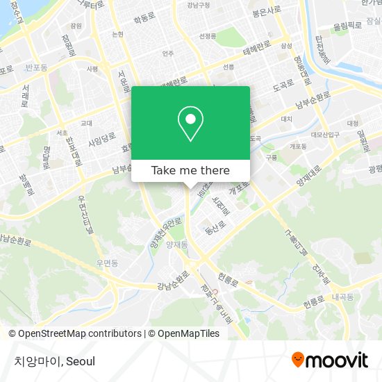치앙마이 map