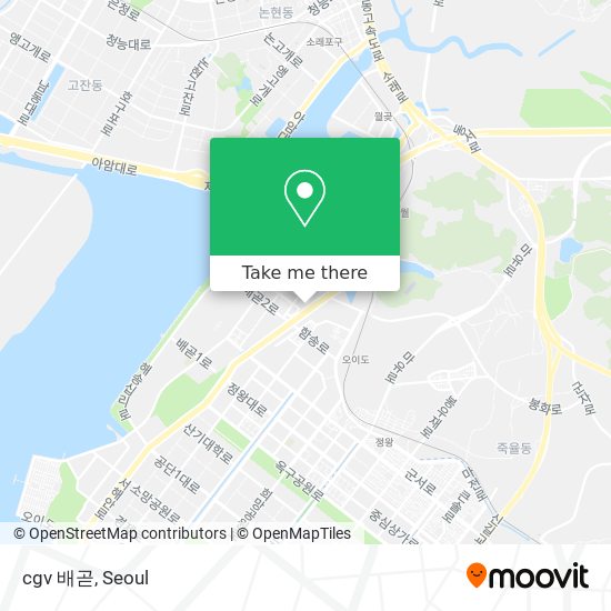 cgv 배곧 map