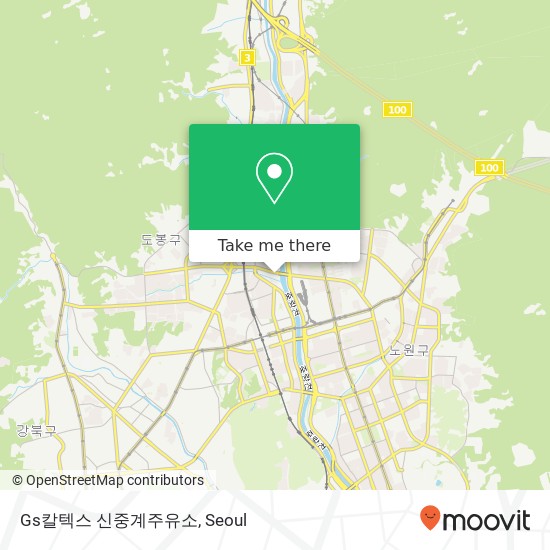 Gs칼텍스 신중계주유소 map