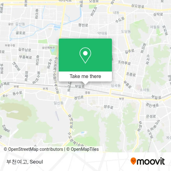 부천여고 map