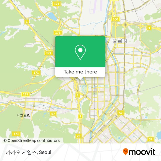 카카오 게임즈 map