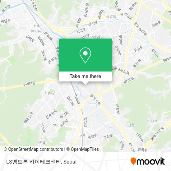 LS엠트론 하이테크센타 map