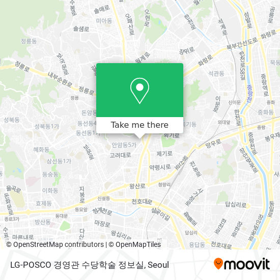 LG-POSCO 경영관 수당학술 정보실 map