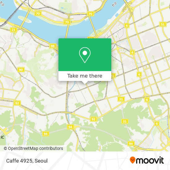 Caffe 4925 map