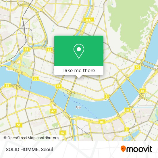 SOLID HOMME map