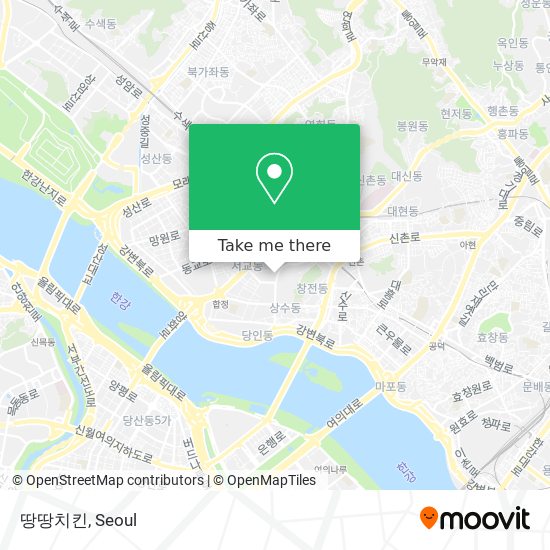 땅땅치킨 map