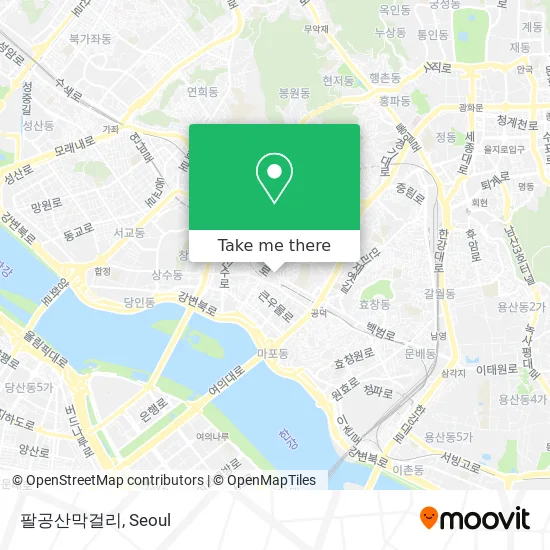 팔공산막걸리 map