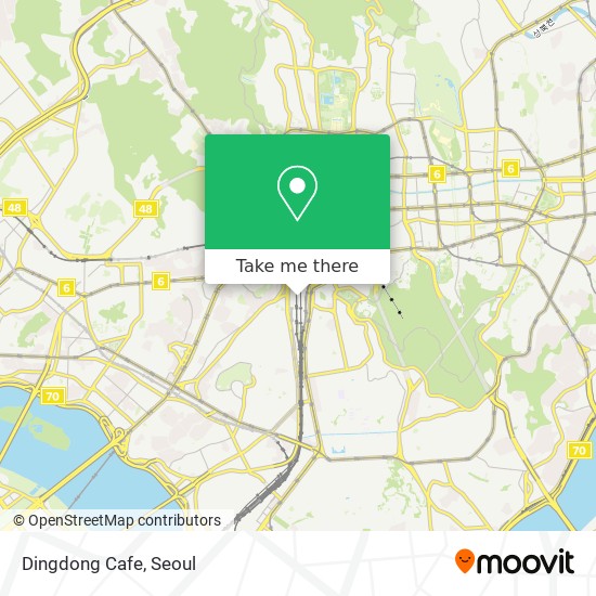 Dingdong Cafe map