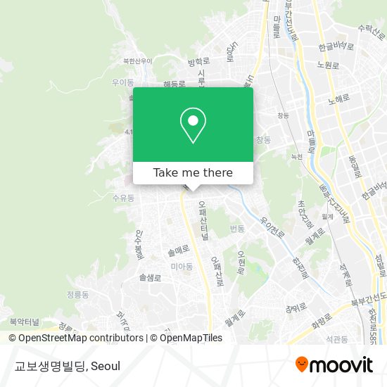 교보생명빌딩 map