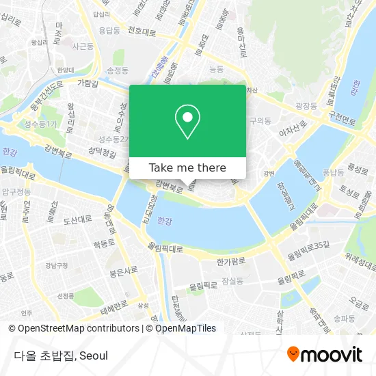 다올 초밥집 map