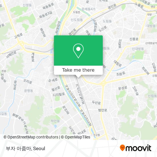 부자 아줌마 map