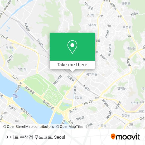 이마트 수색점 푸드코트 map