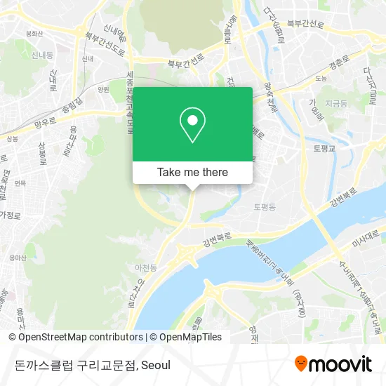 돈까스클럽 구리교문점 map