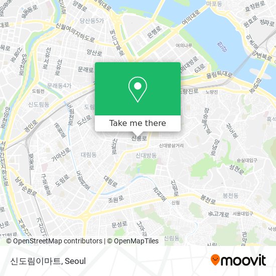 신도림이마트 map