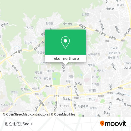 편안한집 map