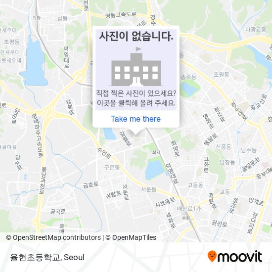 율현초등학교 map
