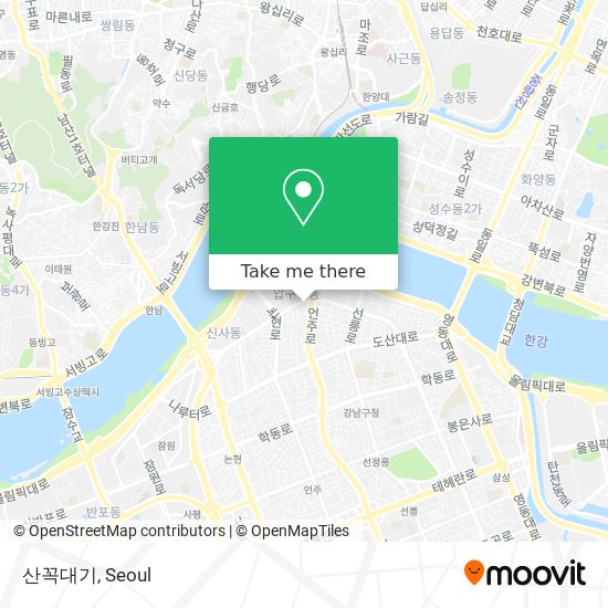 산꼭대기 map