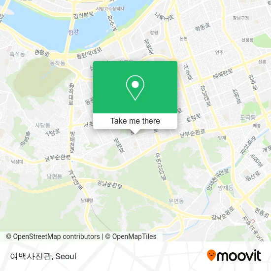 여백사진관 map