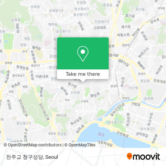 천주교 청구성당 map