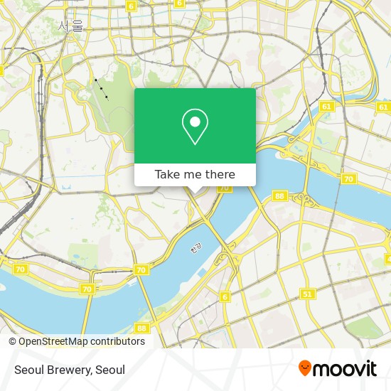 Seoul Brewery map