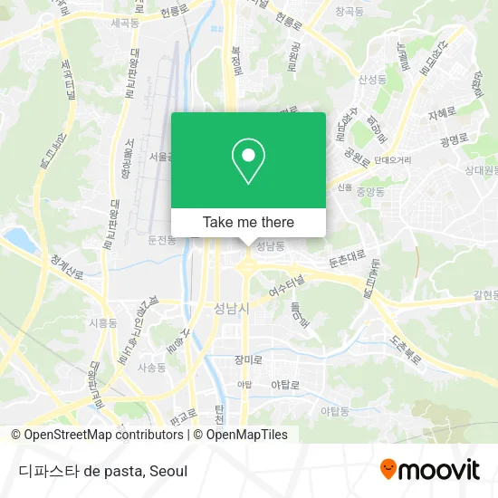 디파스타 de pasta map