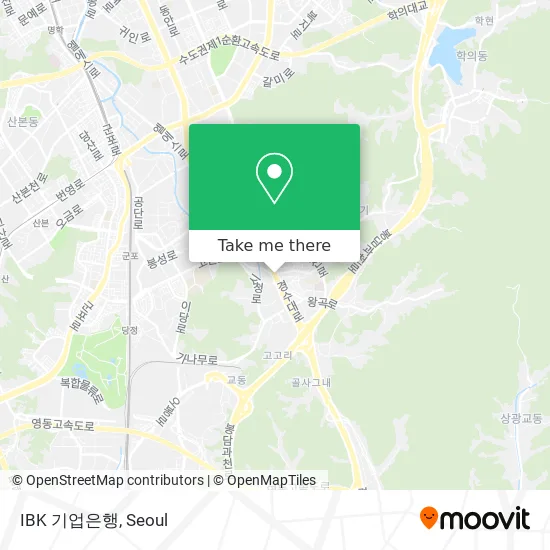 IBK 기업은행 map