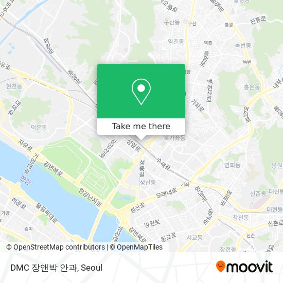 DMC 장앤박 안과 map