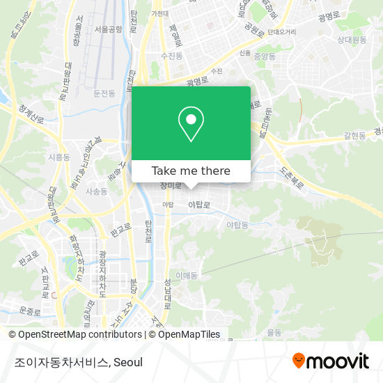 조이자동차서비스 map