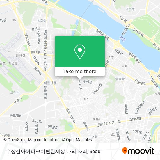 우장산아이파크이편한세상 나의 자리 map