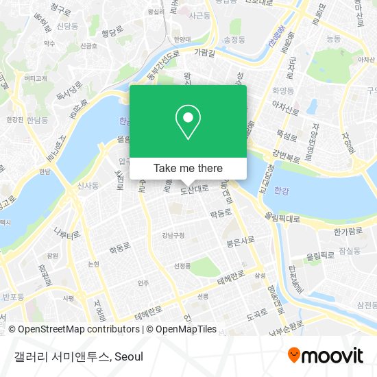 갤러리 서미앤투스 map