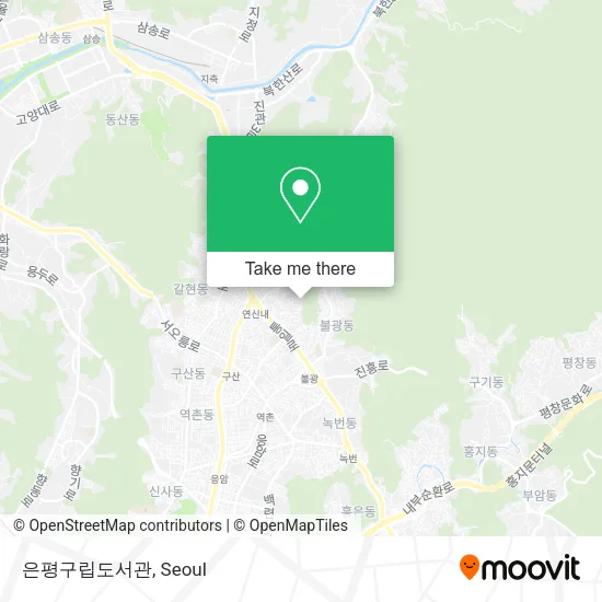 은평구립도서관 map