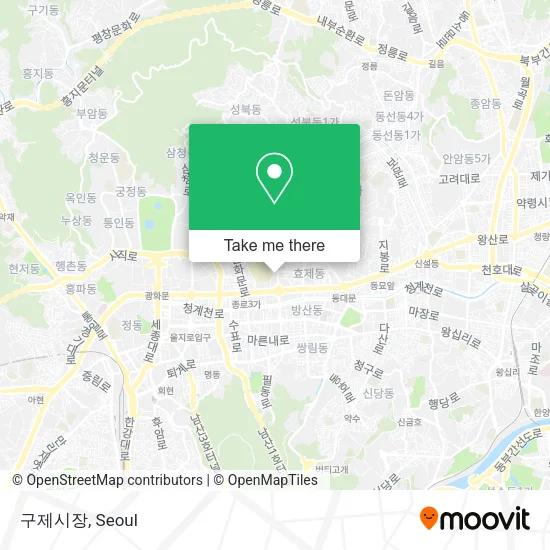 구제시장 map