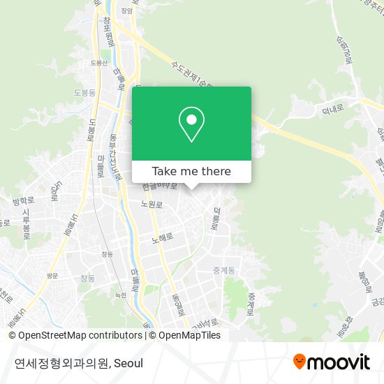 연세정형외과의원 map