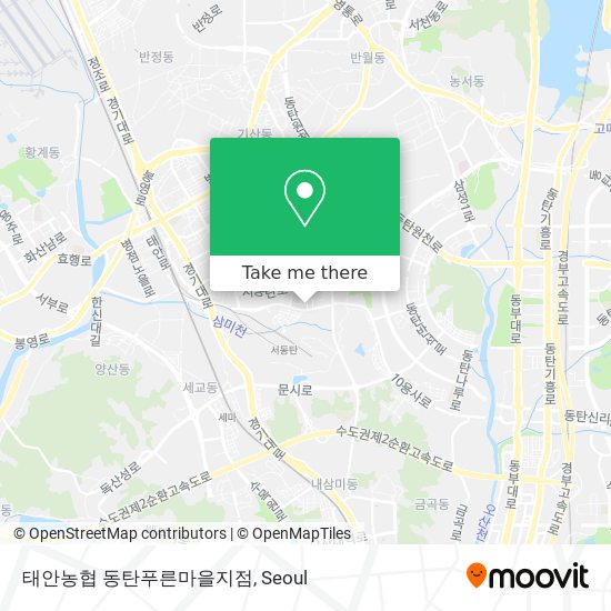 태안농협 동탄푸른마을지점 map