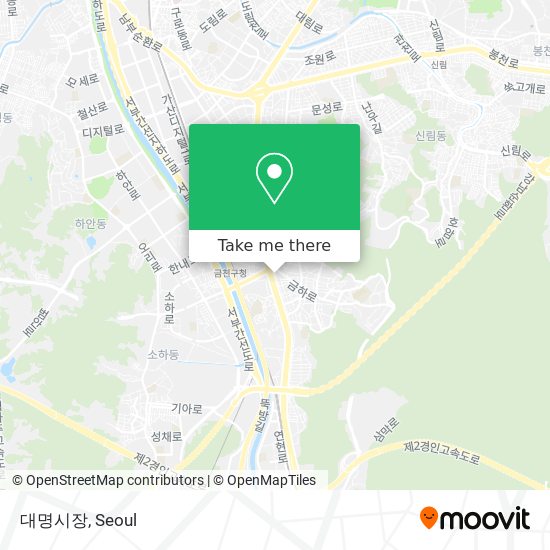 대명시장 map