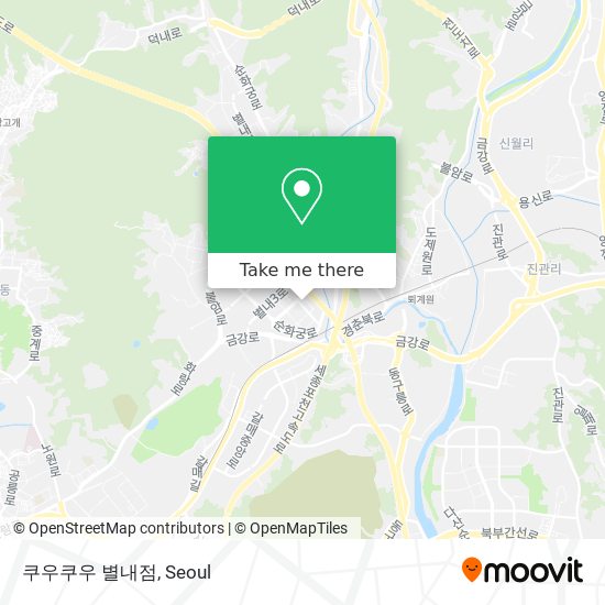 쿠우쿠우 별내점 map
