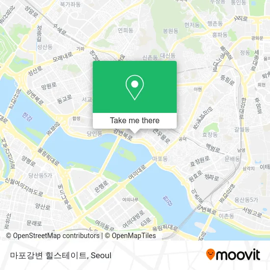 마포강변 힐스테이트 map