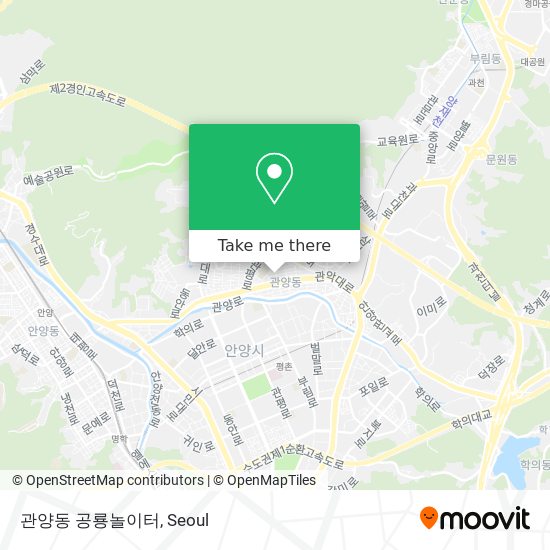 관양동 공룡놀이터 map