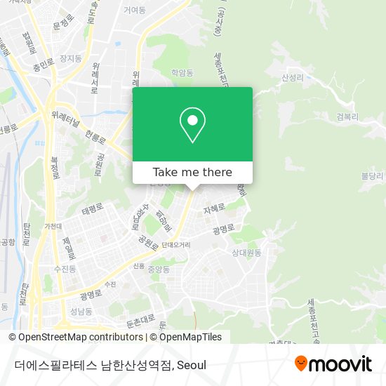 더에스필라테스 남한산성역점 map