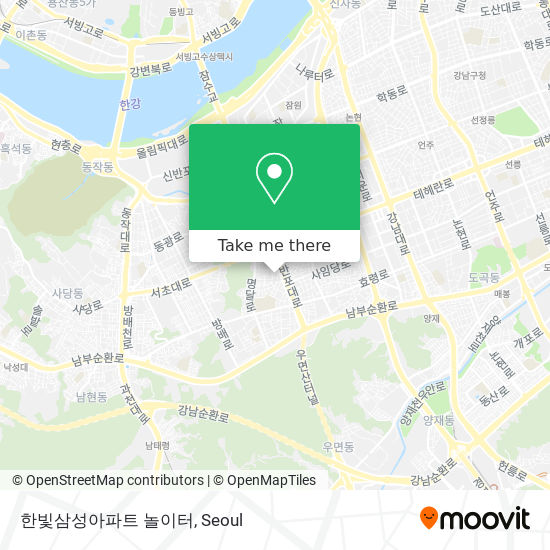 한빛삼성아파트 놀이터 map