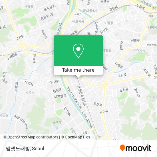 엠넷노래방 map