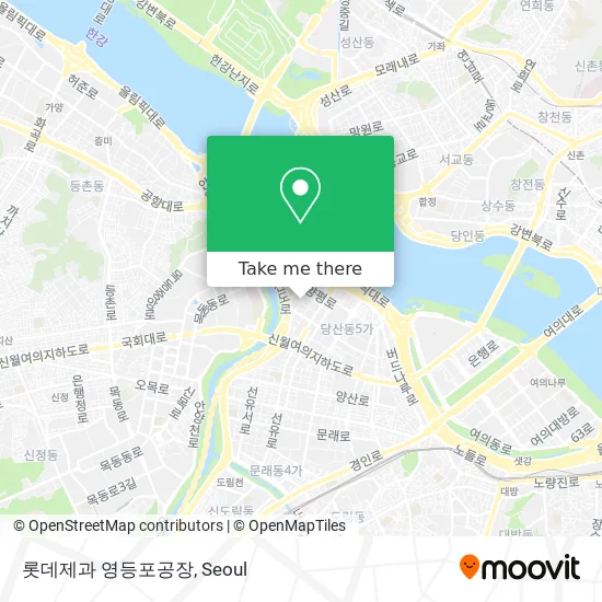 롯데제과 영등포공장 map