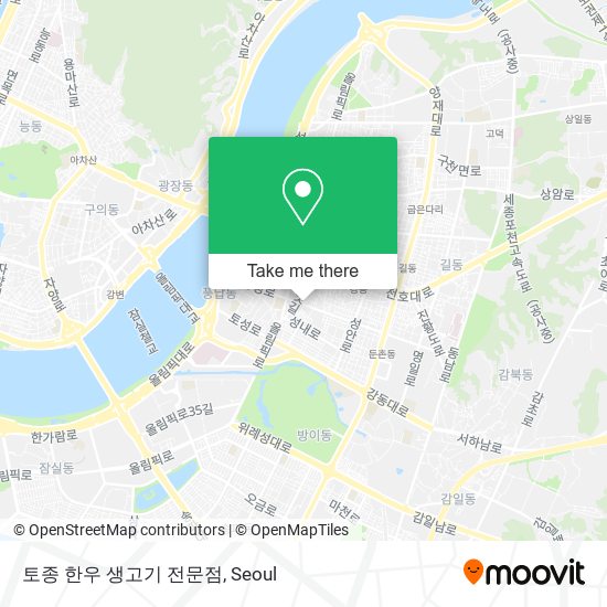 토종 한우 생고기 전문점 map