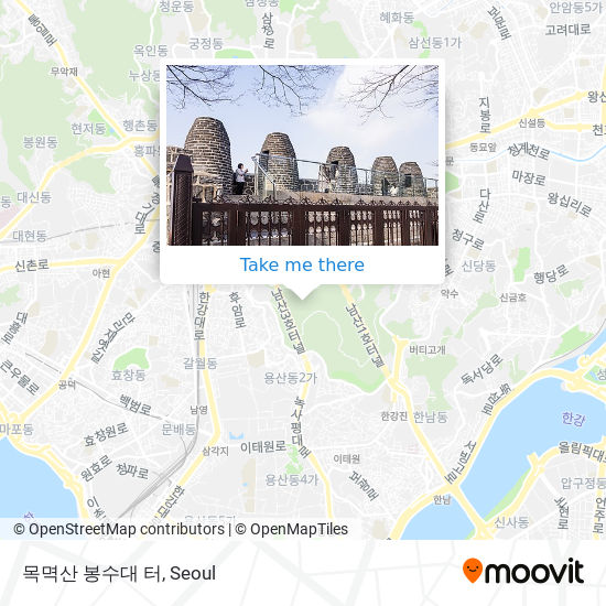 목멱산 봉수대 터 map