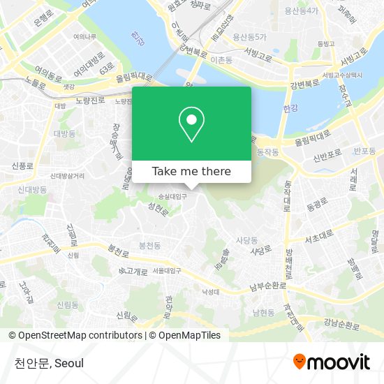 천안문 map