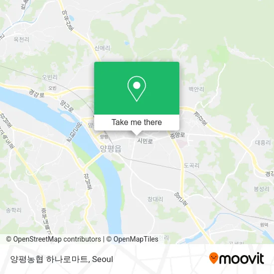 양평농협 하나로마트 map
