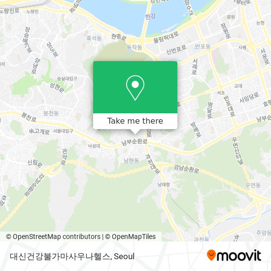 대신건강불가마사우나헬스 map