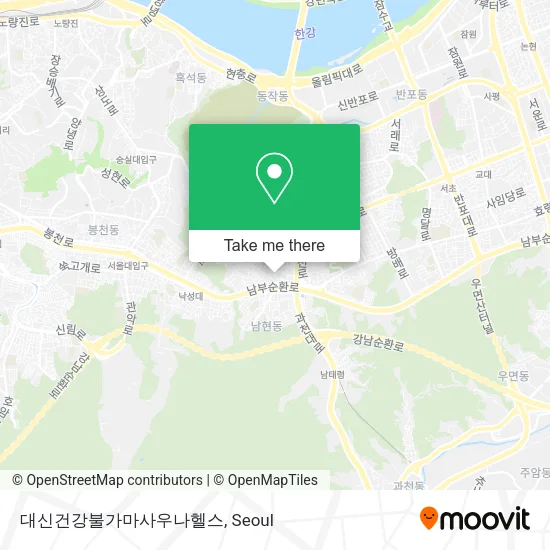 대신건강불가마사우나헬스 map